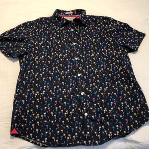 Original penguin short sleeve button down shirt